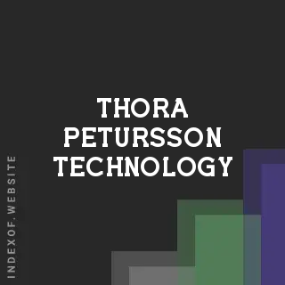 Thora Petursson Technology | Indexof