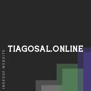 tiagosal.online by Aksel Rasmussen site -  Indexof