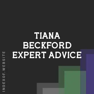 Tiana Beckford Expert Advice | Indexof