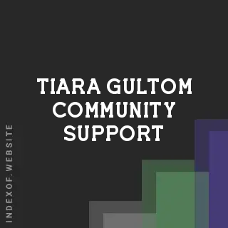 Tiara Gultom Community Support | Indexof
