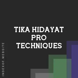 Tika Hidayat Pro Techniques | Indexof