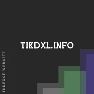 tikdxl.info by Ka Tang site -  Indexof