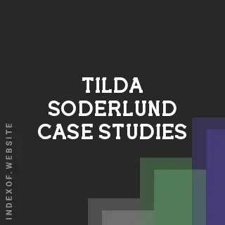 Tilda Soderlund Case Studies | Indexof