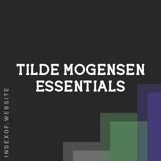 Tilde Mogensen Essentials | Indexof