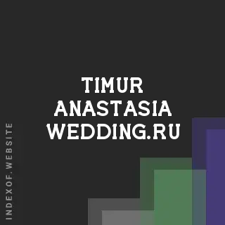 timur-anastasia-wedding.ru by Billie Wright site -  Indexof