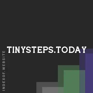 tinysteps.today by Clarito Salazar site -  Indexof