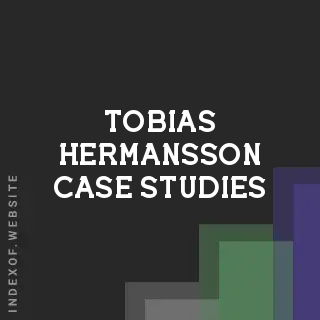 Tobias Hermansson Case Studies | Indexof