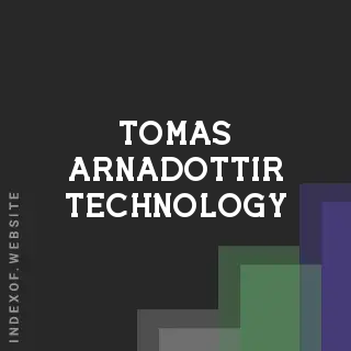 Tomas Arnadottir Technology | Indexof