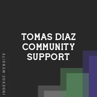 Tomas Diaz Community Support | Indexof