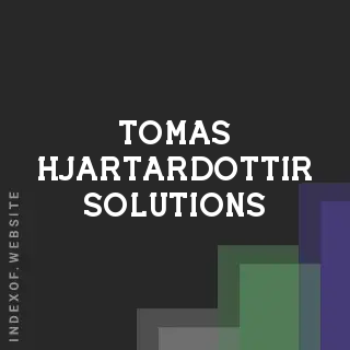 Tomas Hjartardottir Solutions | Indexof