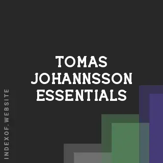 Tomas Johannsson Essentials | Indexof