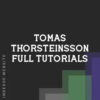 Tomas Thorsteinsson Full Tutorials | Indexof