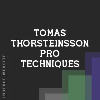 Tomas Thorsteinsson Pro Techniques | Indexof