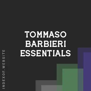 Tommaso Barbieri Essentials | Indexof