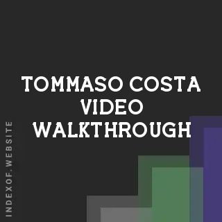 Tommaso Costa Video Walkthrough | Indexof