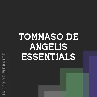 Tommaso De Angelis Essentials | Indexof