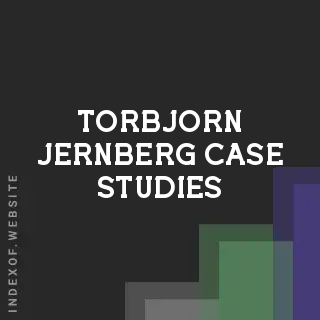 Torbjorn Jernberg Case Studies | Indexof