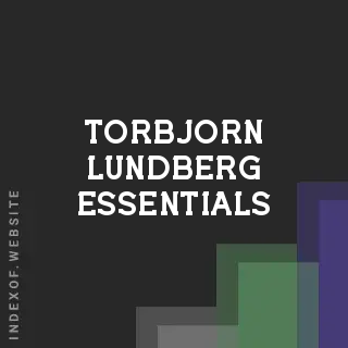 Torbjorn Lundberg Essentials | Indexof