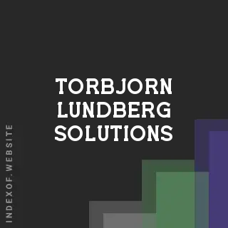 Torbjorn Lundberg Solutions | Indexof