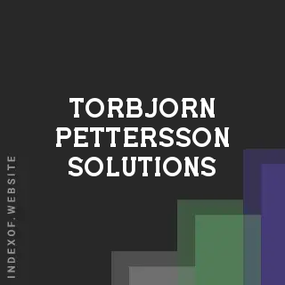 Torbjorn Pettersson Solutions | Indexof