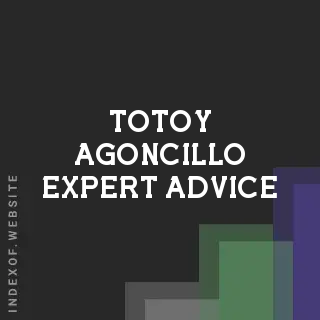 Totoy Agoncillo Expert Advice | Indexof