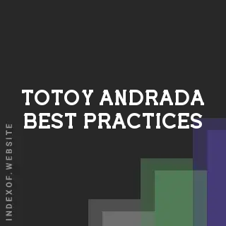 Totoy Andrada Best Practices | Indexof