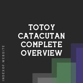 Totoy Catacutan Complete Overview | Indexof