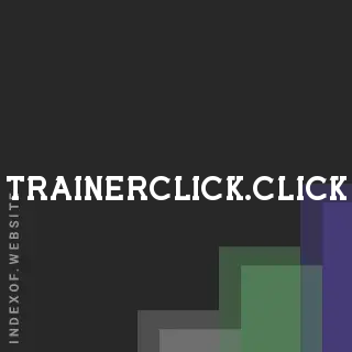 trainerclick.click by Donovan Jackson site -  Indexof