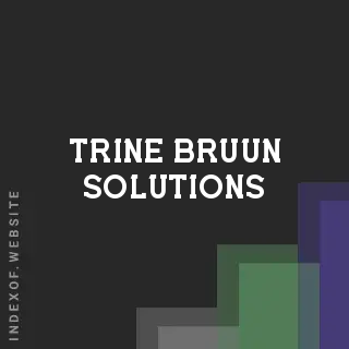 Trine Bruun Solutions | Indexof