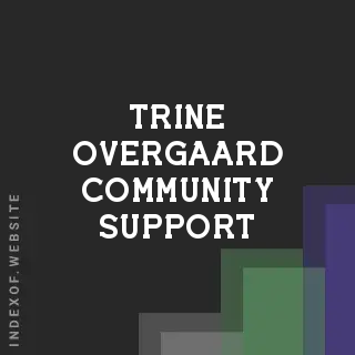 Trine Overgaard Community Support | Indexof