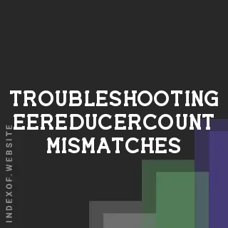Troubleshooting ee.Reducer.count() Mismatches in Google Earth Engine