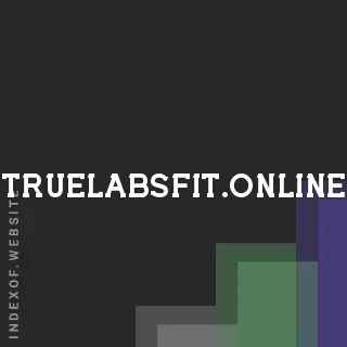 truelabsfit.online by Kristin Sveinsson site -  Indexof