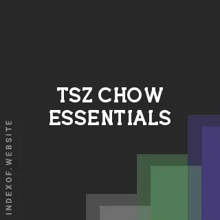 Tsz Chow Essentials | Indexof