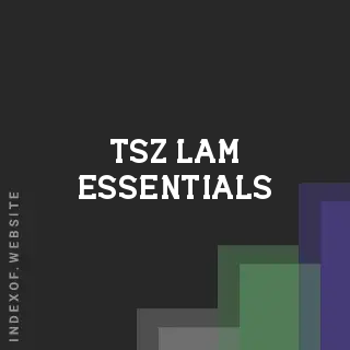 Tsz Lam Essentials | Indexof