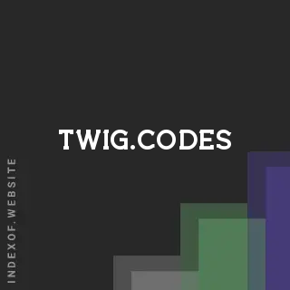 twig.codes by Leonardo Caruso site -  Indexof