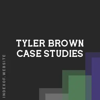 Tyler Brown Case Studies | Indexof