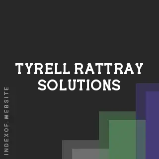 Tyrell Rattray Solutions | Indexof