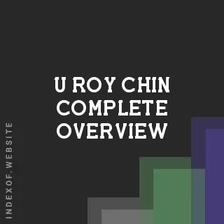 U-Roy Chin Complete Overview | Indexof