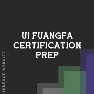 Ui Fuangfa Certification Prep | Indexof