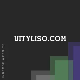 uityliso.com by Isak Thorsdottir site -  Indexof