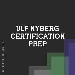 Ulf Nyberg Certification Prep | Indexof