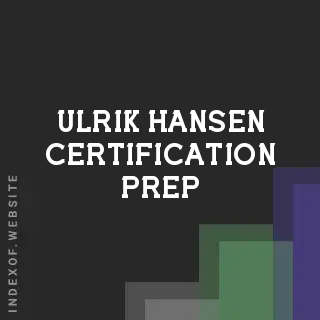 Ulrik Hansen Certification Prep | Indexof