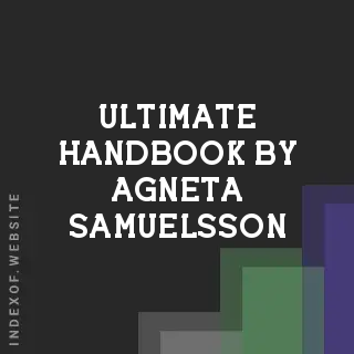 Ultimate Handbook by Agneta Samuelsson | Indexof