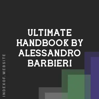 Ultimate Handbook by Alessandro Barbieri | Indexof