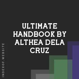 Ultimate Handbook by Althea Dela Cruz | Indexof