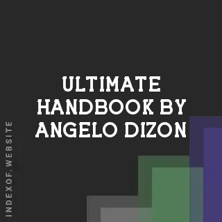 Ultimate Handbook by Angelo Dizon | Indexof
