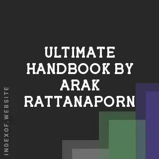 Ultimate Handbook by Arak Rattanaporn | Indexof