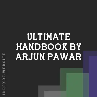 Ultimate Handbook by Arjun Pawar | Indexof