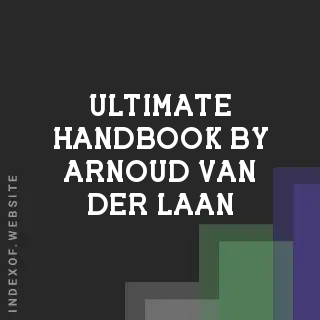 Ultimate Handbook by Arnoud van der Laan | Indexof