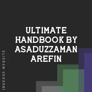 Ultimate Handbook by Asaduzzaman Arefin | Indexof